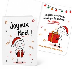Carte originale "Joyeux Noël"