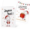 Carte originale "Joyeux Noël"