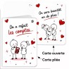Carte annonce grossesse - "On sera bientôt un de plus"
