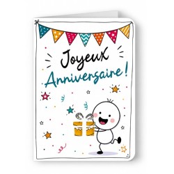 Carte Originale d'anniversaire