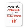 Carte Originale d'anniversaire exceptionnel