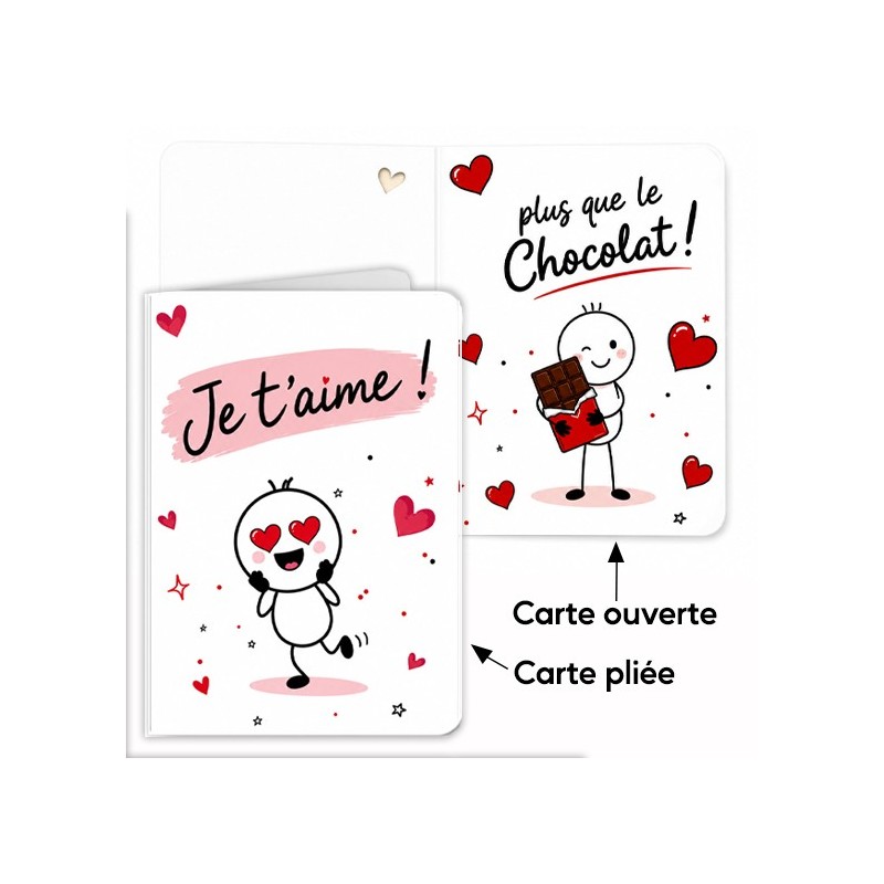 Carte Originale d'amour