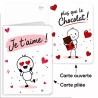 Carte Originale d'amour